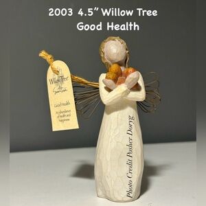 2003 Willow Tree Angel Figurine (4”)